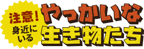 注意！身近にいるやっかいな生き物たち